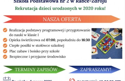 Zapisy do oddziału przedszkolnego