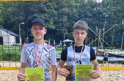 Mistrzostwa Powiatu Nowotarskiego w siatkówce plażowej chłopców