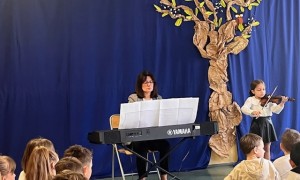 szkoła muzyczna z wizytą w naszej szkole